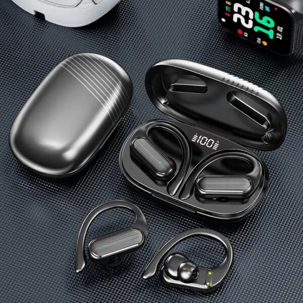 Auriculares Inalámbricos Bluetooth Deportivos A520 TWS con Micrófono y Estuche de Carga - Imagen 6