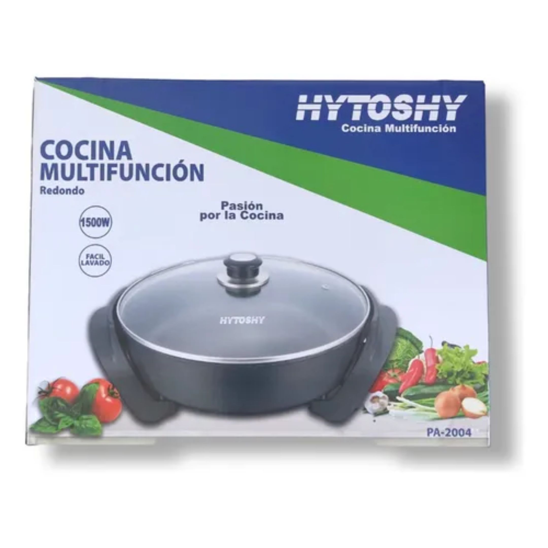 Olla Eléctrica Sartén Multifunción Hytoshy 1500w Cocina Fácil - Imagen 4