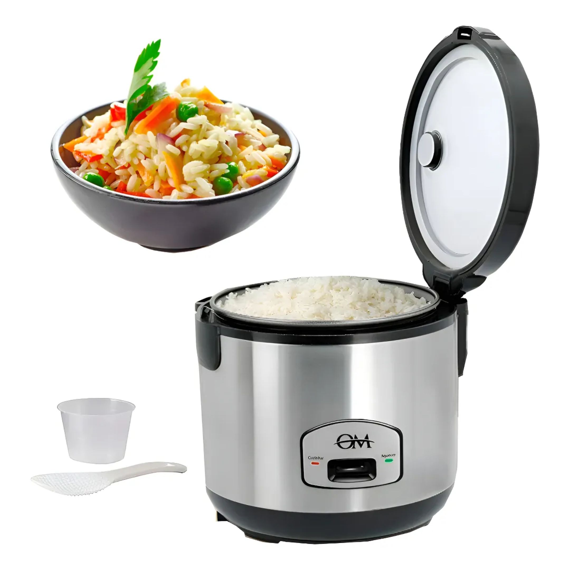 Arrocera Eléctrica 1.8L 700W OM-07056 - Imagen 2