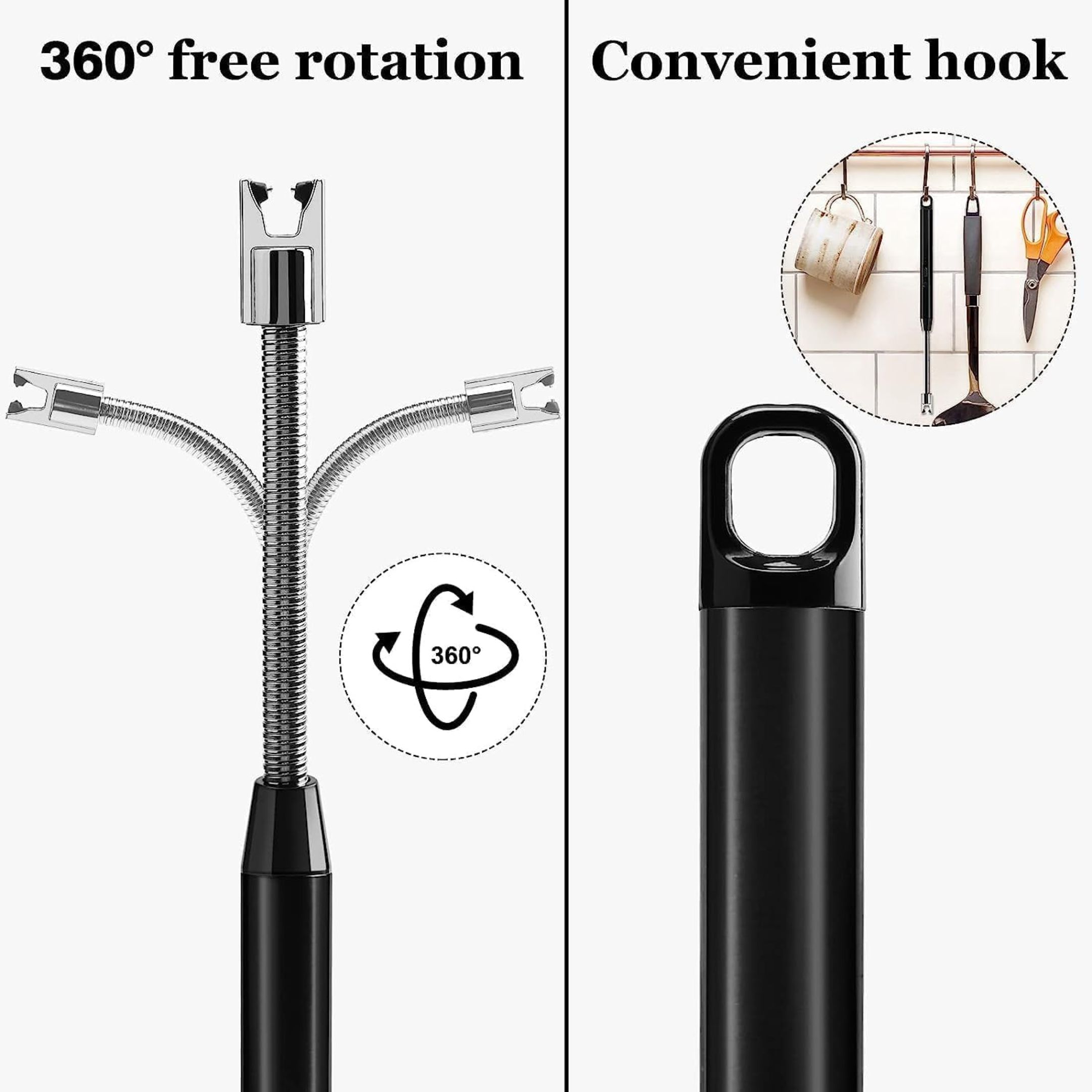 Encendedor Eléctrico ARC BBQ Recargable Flexible 360° USB Antiviento - Imagen 6