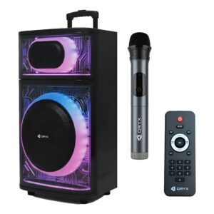 Parlante Bluetooth Karaoke Oryx OR-1429 40W con micrófono y control remoto